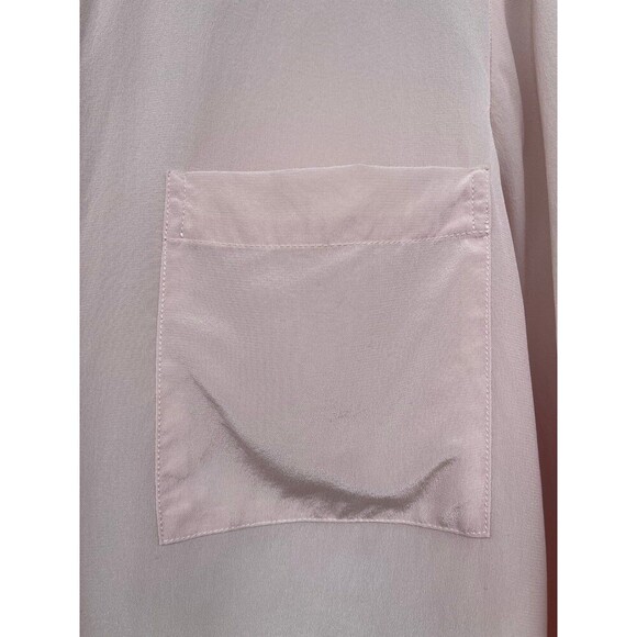 TWP The New Morning After Silk Shirt in pale pink size XS/S - Picture 6 of 12